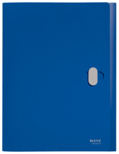 CARPETA POLIPROPILENO DE PROYECTOS 38MM Y CIERRE BROCHE GIRATORIO A4 RECYCLE AZUL LEITZ 46230035 2