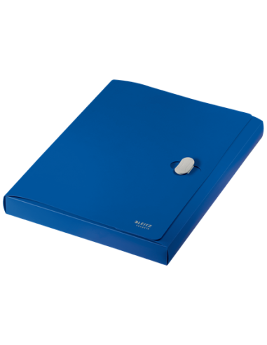CARPETA POLIPROPILENO DE PROYECTOS 38MM Y CIERRE BROCHE GIRATORIO A4 RECYCLE AZUL LEITZ 46230035