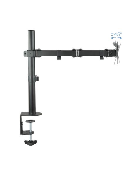 SOPORTE DE MESA MONITOR GIRA INCLI 1BRAZO 13-32 NEGRO TOOQ DB1032TN-B
