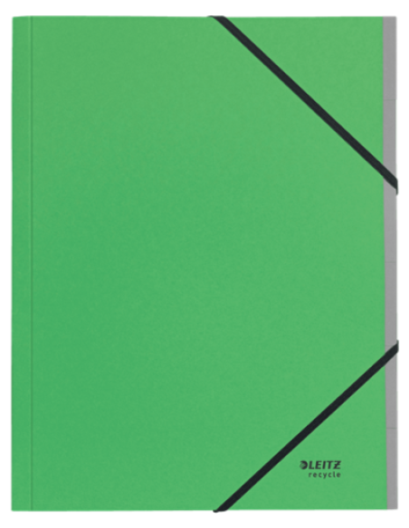 CARPETA CLASIFICADORA DE CARTON 6 POSICIONES A4 RECYCLE 100% VERDE LEITZ 39140055