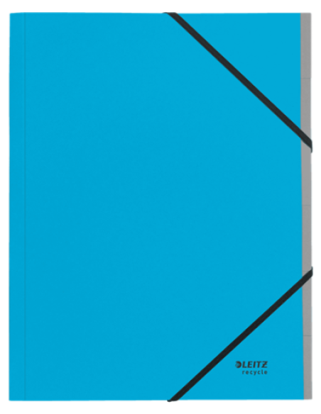 CARPETA CLASIFICADORA DE CARTON 6 POSICIONES A4 RECYCLE 100% AZUL LEITZ 39140035