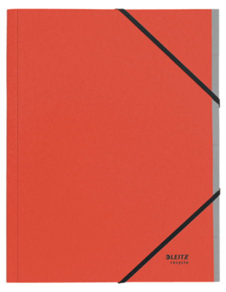 CARPETA CLASIFICADORA DE CARTON 6 POSICIONES A4 RECYCLE 100% ROJO LEITZ 39140025