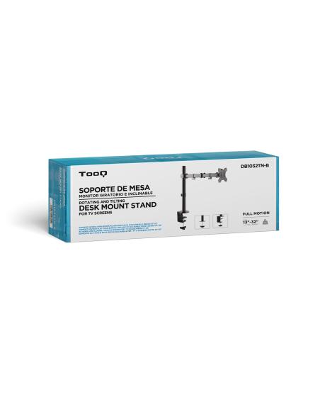 SOPORTE DE MESA MONITOR GIRA INCLI 1BRAZO 13-32 NEGRO TOOQ DB1032TN-B