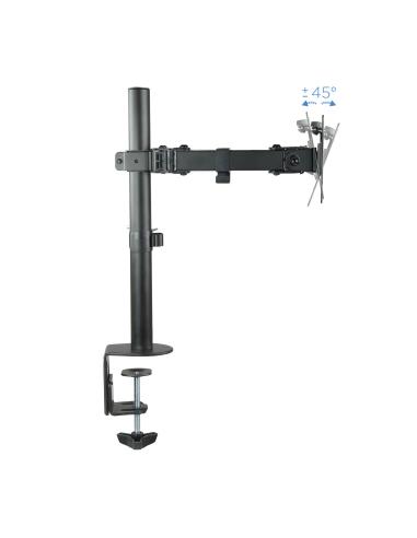 SOPORTE DE MESA MONITOR GIRA INCLI 2BRAZO 13-32 NEGRO TOOQ DB1232TN-B