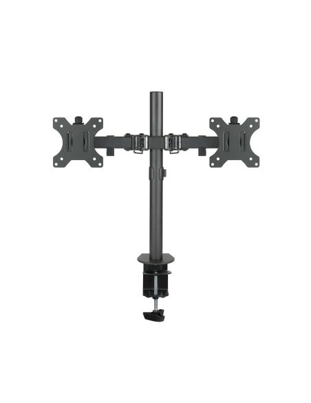 SOPORTE DE MESA MONITOR GIRA INCLI 2BRAZO 13-32 NEGRO TOOQ DB1232TN-B