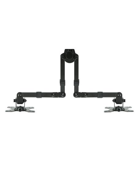 SOPORTE DE MESA MONITOR GIRA INCLI 2BRAZO 13-32 NEGRO TOOQ DB1232TN-B