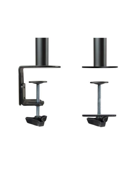 SOPORTE DE MESA MONITOR GIRA INCLI 2BRAZO 13-32 NEGRO TOOQ DB1232TN-B