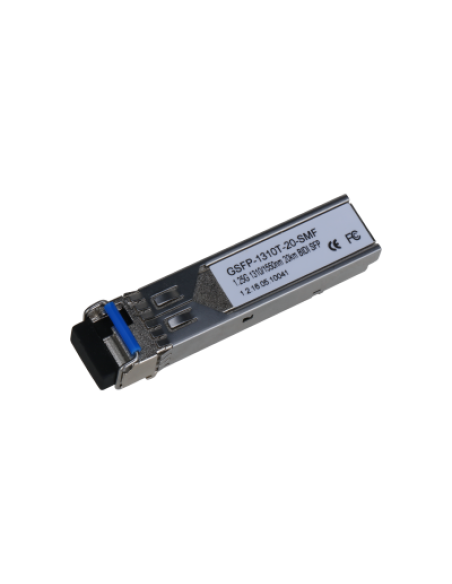 (GSFP-1310T-20-SMF) DAHUA MÓDULO ÓPTICO GIGABIT TRANSCEPTOR DE FIBRA SFP MONOMODO SM PUERTO LC ENVÍO 1310NM RECEPCIÓN 1550NM HAS