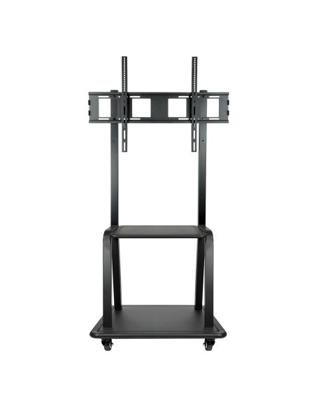 SOPORTE DE SUELO CON RUEDA TVMONITOR 37-100 NEGRO TOOQ FS20100M-B