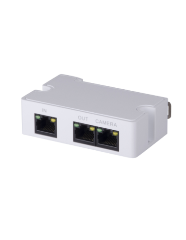(PFT1300) DAHUA EXTENSOR POE + LAN 1 PUERTO CON SALIDA LOCAL, MAX 2UDS EN CASCADA