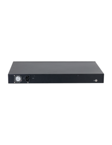 (DH-LR2226-24ET-360-V2) DAHUA SWITCH L2 EPOE GESTIONABLE 24 PUERTOS 10/100 (8 EPOE/EOC + 16 POE) + 2 UPLINK COMBO GIGABIT/SFP