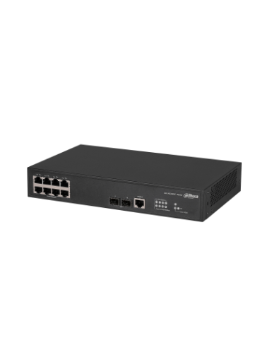 (DH-AS4300-8GT2GF) DAHUA SWITCH L2 8 PUERTOS RJ45 + 2 SFP