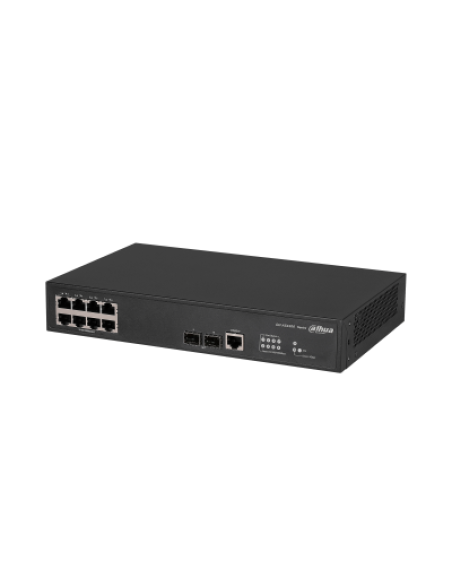 (DH-AS4300-8GT2GF) DAHUA SWITCH L2 8 PUERTOS RJ45 + 2 SFP