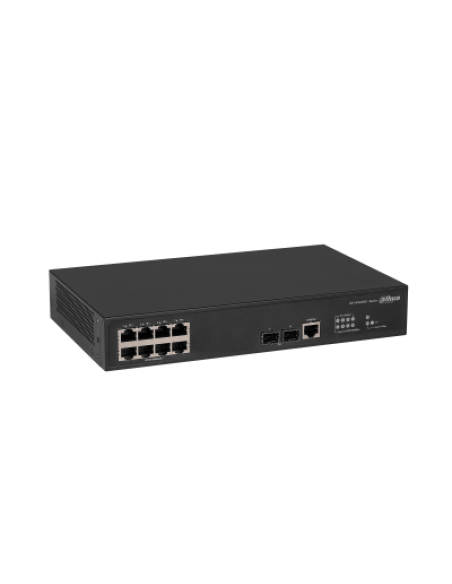 (DH-AS4300-8GT2GF) DAHUA SWITCH L2 8 PUERTOS RJ45 + 2 SFP