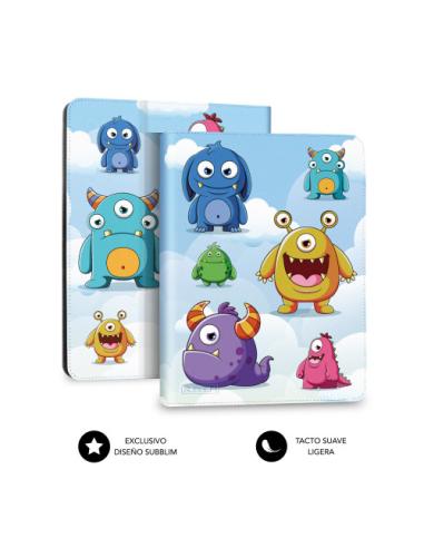 FUNDA TABLET UNIVERSAL TRENDY CASE MONSTERS 11"