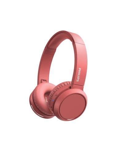 AURICULARES C/MICROFONO PHILIPS SERIE 4000 ROJO / BLUETOOTH / TAH4205RD/00