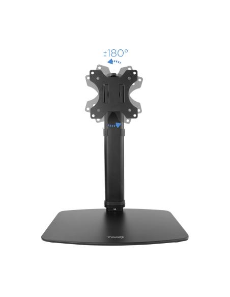 SOPORTE DE MESA MONITOR GIRA INCLI 1BRAZO 17-27 NEGRO TOOQ DB1127TN-B