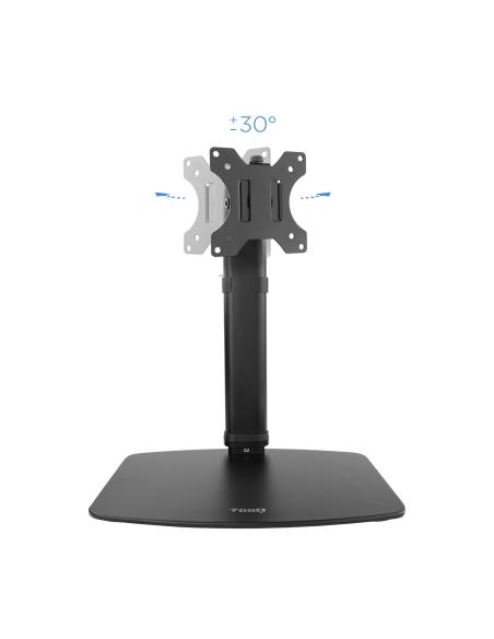 SOPORTE DE MESA MONITOR GIRA INCLI 1BRAZO 17-27 NEGRO TOOQ DB1127TN-B