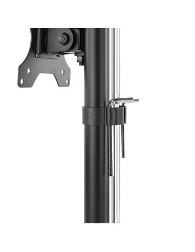 SOPORTE DE MESA MONITOR GIRA INCLI 1BRAZO 17-27 NEGRO TOOQ DB1127TN-B
