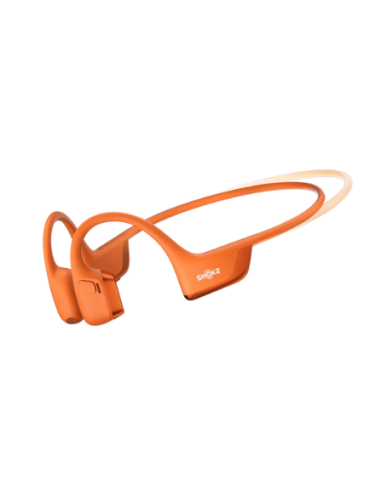 AURICULARES DEPORTIVOS SHOKZ OPENRUN PRO 2 MINI ORANGE / CONDUCCION OSEA / C/MICROFONO DUAL CANCELACION DE RUIDO / 12 HORAS AUTO