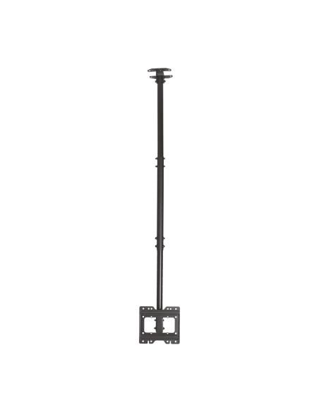 SOPORTE TV MONITOR AISENS TECHO GIRA INCL EXTEN 50KG 23-43 NEGRO CT43TSE-053