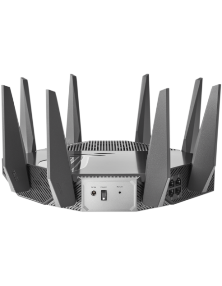 ASUS GT-AXE11000 router inalámbrico Gigabit Ethernet Tribanda (2.4 GHz / 5 GHz / 6 GHz) Negro