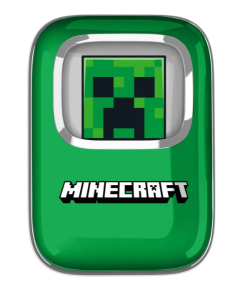 AURICULARES C/MICROFONO TWS SLIDE EARPODS MINECRAFT VERDE / BLUETOOTH 5.3 /