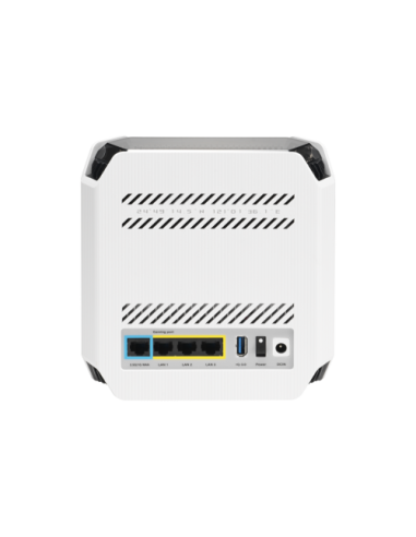 ASUS ROG Rapture GT6 Tribanda (2,4 GHz/5 GHz/5 GHz) Wi-Fi 6 (802.11ax) Blanco 4 Interno