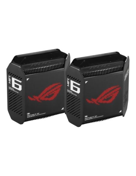 ASUS ROG Rapture GT6 (B-2-PK) Tribanda (2,4 GHz/5 GHz/5 GHz) Wi-Fi 6 (802.11ax) Negro 4 Interno