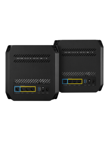 ASUS ROG Rapture GT6 (B-2-PK) Tribanda (2,4 GHz/5 GHz/5 GHz) Wi-Fi 6 (802.11ax) Negro 4 Interno