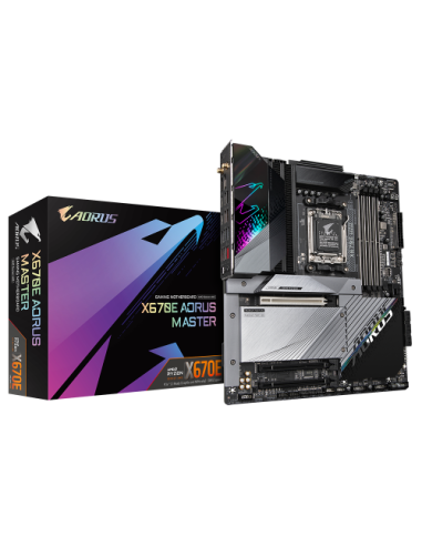 PLACA GIGABYTE X670E AORUS MASTER,AMD,AM5,X670,ATX