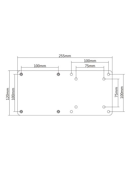 SOPORTE VESA PARA CPUMINI PC AISENS NEGRO MPC01-055