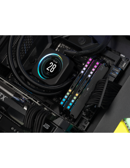 MEMORIA CORSAIR DDR5 32GB 2X16GB PC5200 DOMINATOR PLATINUM RGB CMT32GX5M2B5200Z40