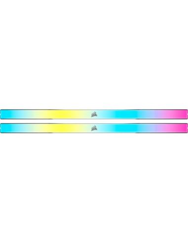 MEMORIA CORSAIR DDR5 64GB 2X32GB PC5200 VENGEANCE RGB CMH64GX5M2B5200C40