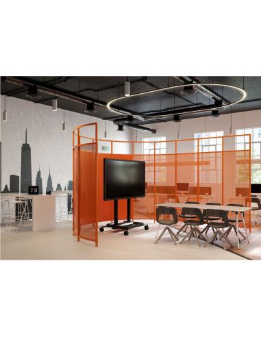 VOGELS RISE 5108 MOTORIZED DISPLAY LIFT FLOOR STAND 80 BLACK (RISE5108 )