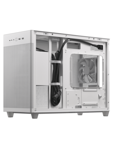 ASUS Prime AP201 MicroATX Mini Tower Blanco