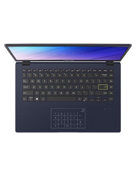 ASUS E410MA-EK1945 - Portátil 14" Full HD (Celeron N4020, 4GB RAM, 256GB SSD, UHD Graphics 600, Sin Sistema Operativo) Azul Pavo