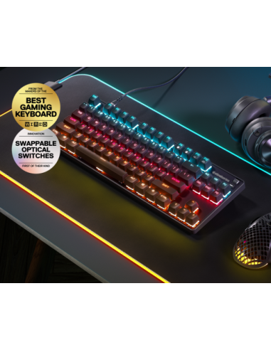 TECLADO STEELSERIES APEX 9 TKL (USA) (64847)