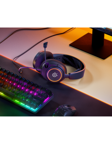 Steelseries Arctis Nova 3 Auriculares Alámbrico Diadema Juego USB Tipo C Negro
