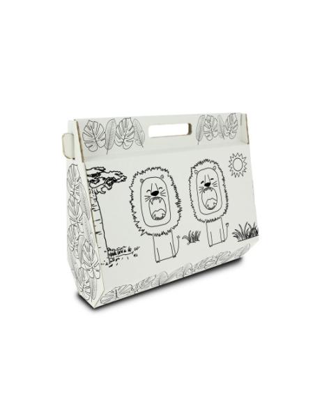 KIT KIDS1 BLOCS DIBUJO+BLOC ACUARELA/TEMPERA+ESTUCHE KANGOO+TEMPERAS OXFORD 400169566