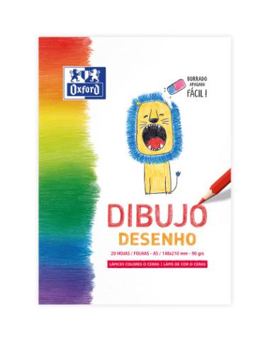 KIT KIDS1 BLOCS DIBUJO+BLOC ACUARELA/TEMPERA+ESTUCHE KANGOO+TEMPERAS OXFORD 400169566