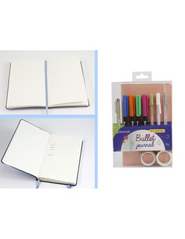 SET LIBRETA BULLET SOFT + ROTULADORES PINCEL Y BOLIGRAFOOS BISMARK INGRAF 330619