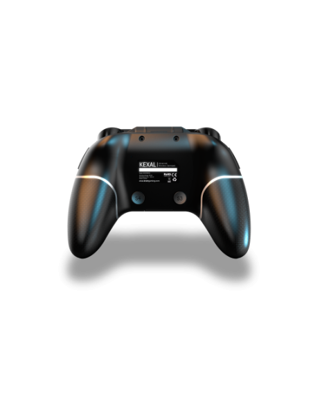 Krom KEXAL Negro, Rojo, Blanco Bluetooth/USB Gamepad Analógico/Digital Android, Nintendo Switch, PC, iOS