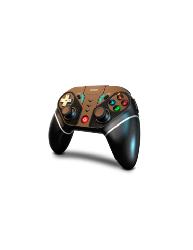 Krom KEXAL Negro, Rojo, Blanco Bluetooth/USB Gamepad Analógico/Digital Android, Nintendo Switch, PC, iOS