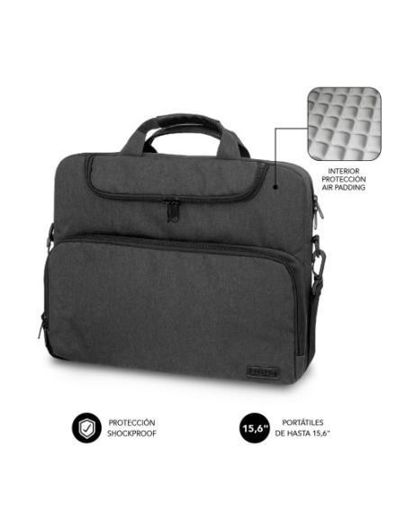 AIR PADDING LAPTOP BAG 15,6" DARK GREY
