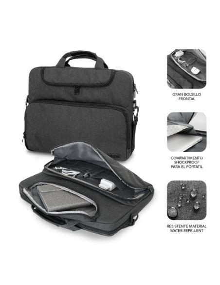AIR PADDING LAPTOP BAG 15,6" DARK GREY