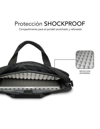 AIR PADDING LAPTOP BAG 15,6" DARK GREY