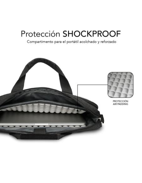 AIR PADDING LAPTOP BAG 15,6" DARK GREY