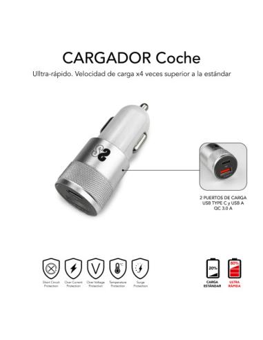 DUAL CAR CHARGER PD20W+QC3.0+C TO C/LIGHTNING S