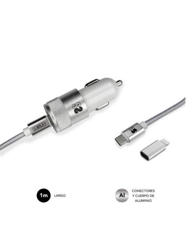 DUAL CAR CHARGER PD20W+QC3.0+C TO C/LIGHTNING S